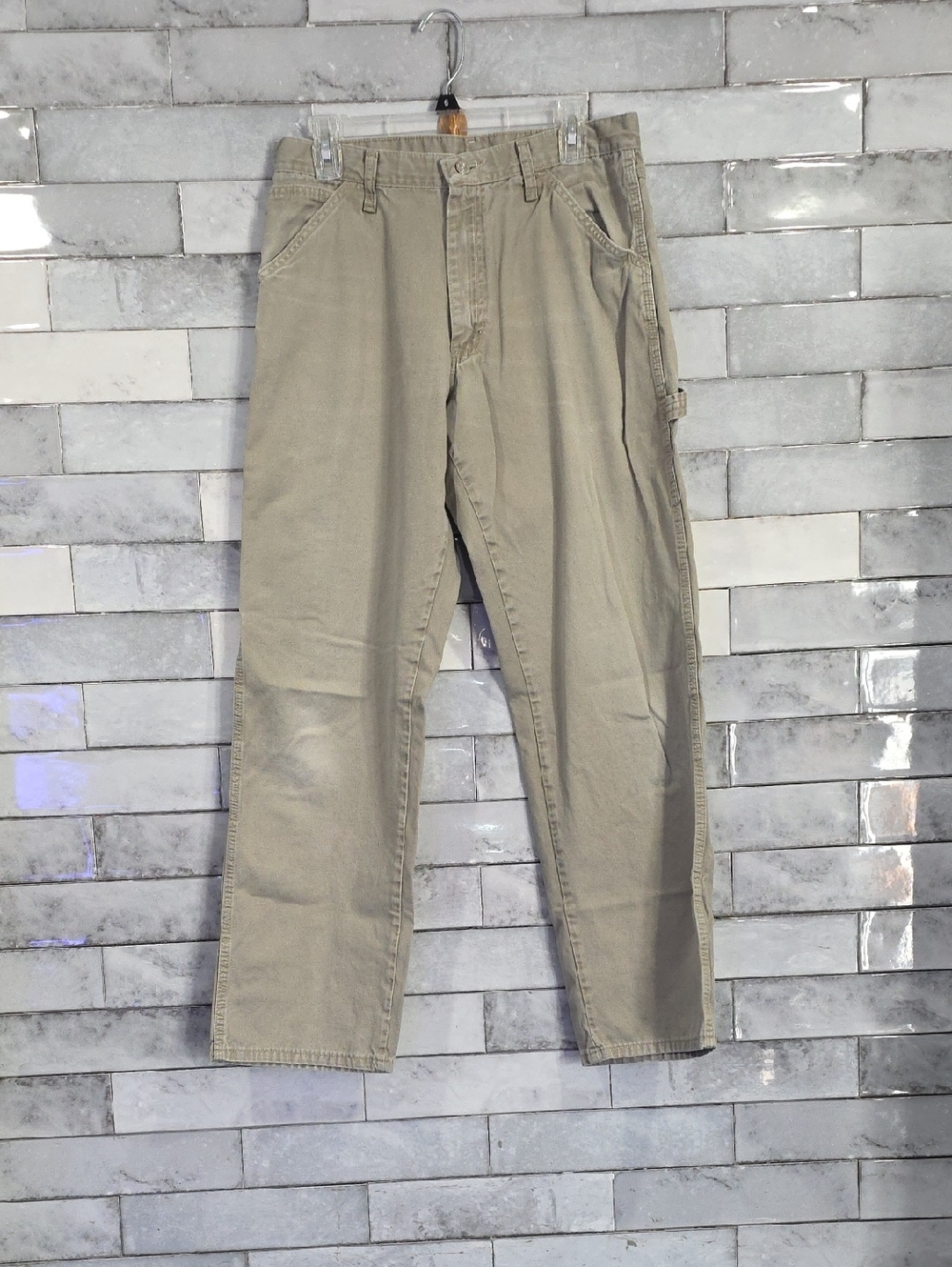 Wrangler Men's Carpenter Pants in Khaki Size 32x32